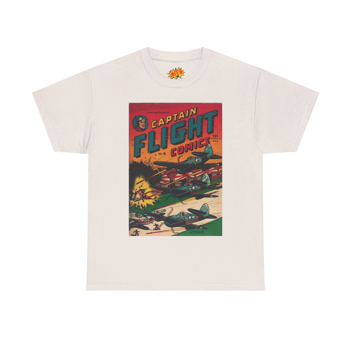 Captain Flight No. 8 Comic Tee Shirt *Multiple Colors*