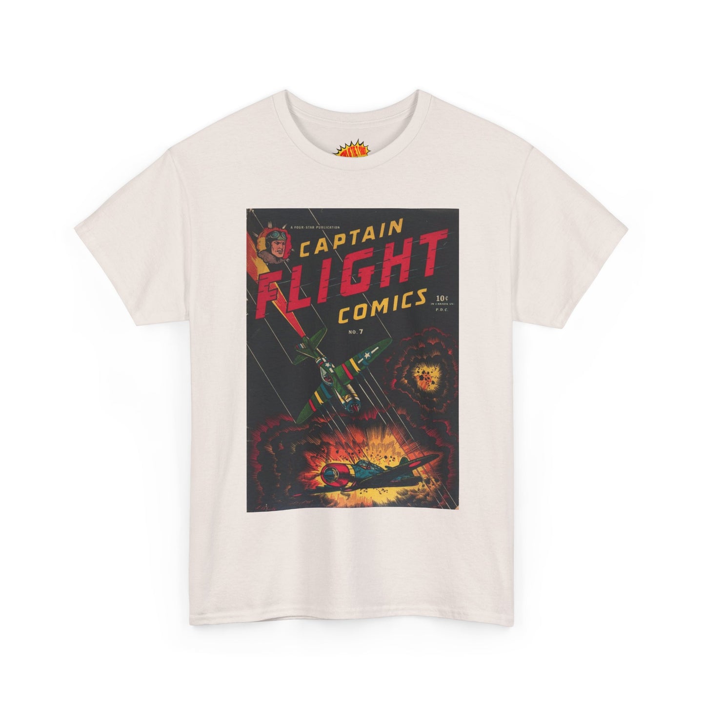 Captain Flight No. 7 Comic Tee Shirt *Multiple Colors*