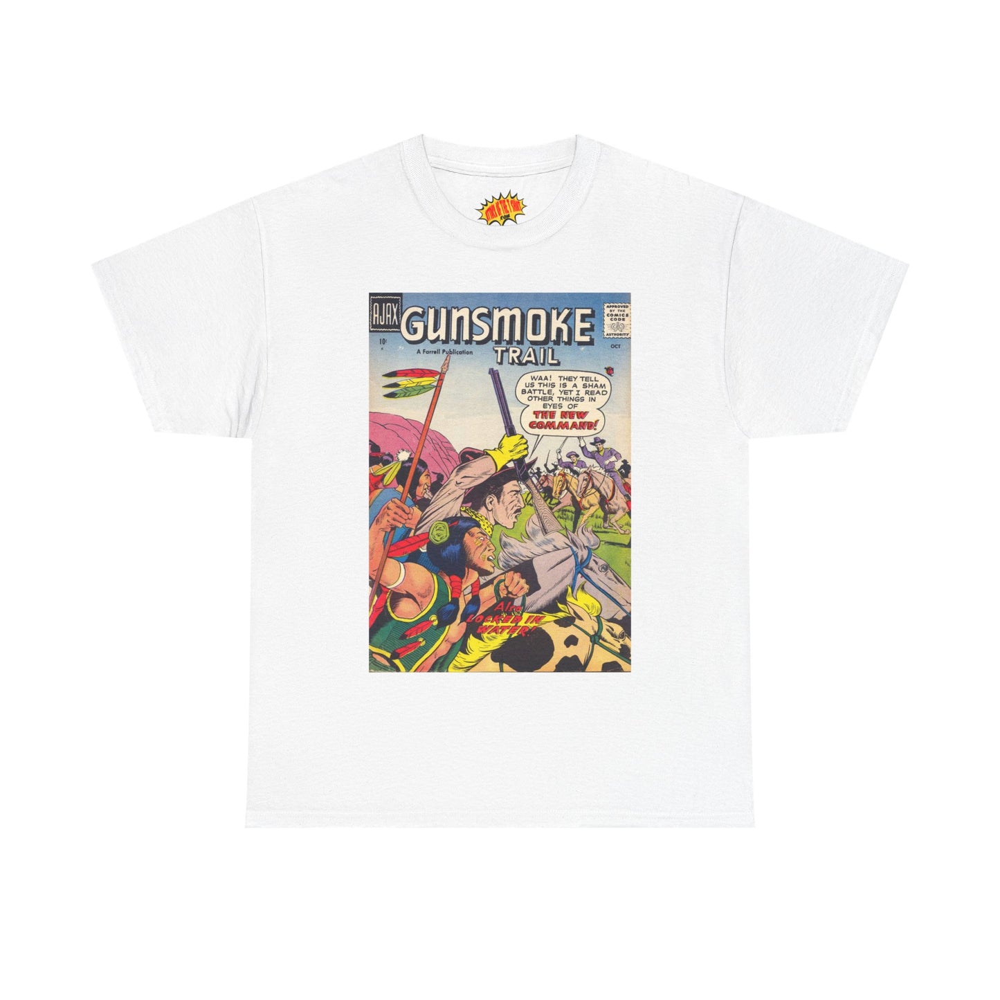 Gunsmoke Trail October Comic Tee Shirt *Multiple Colors*