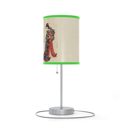 Flower Cart by Chikanobu Japanese Lamp Many Colors Available