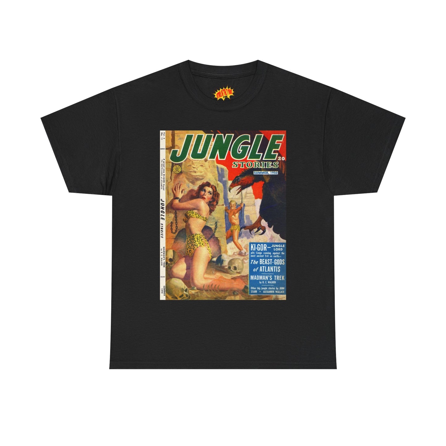 Jungle Stories Summer 1950 Comic Tee Shirt *Multiple Colors*