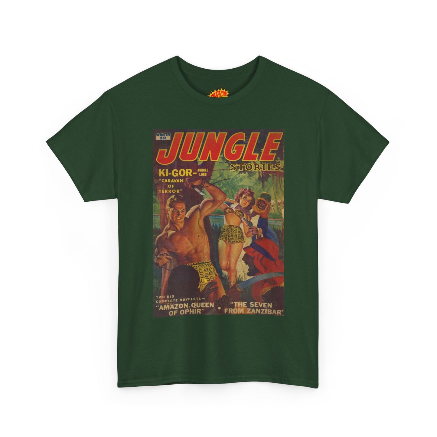 Jungle Stories Winter Comic Tee Shirt *Multiple Colors*