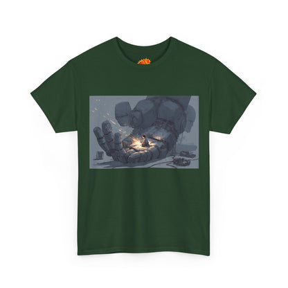 Anime Robot Mech Hand Welder Scene T-Shirt