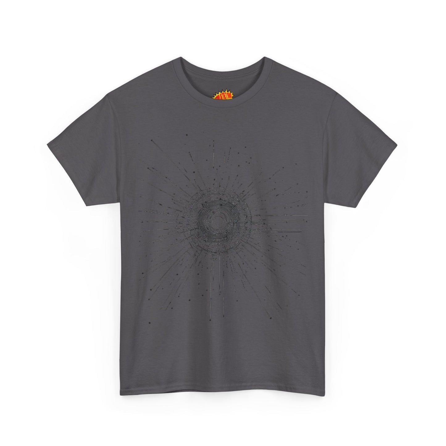 Circle Line Drawing Graphic Art Tee Shirt *Multiple Colors*