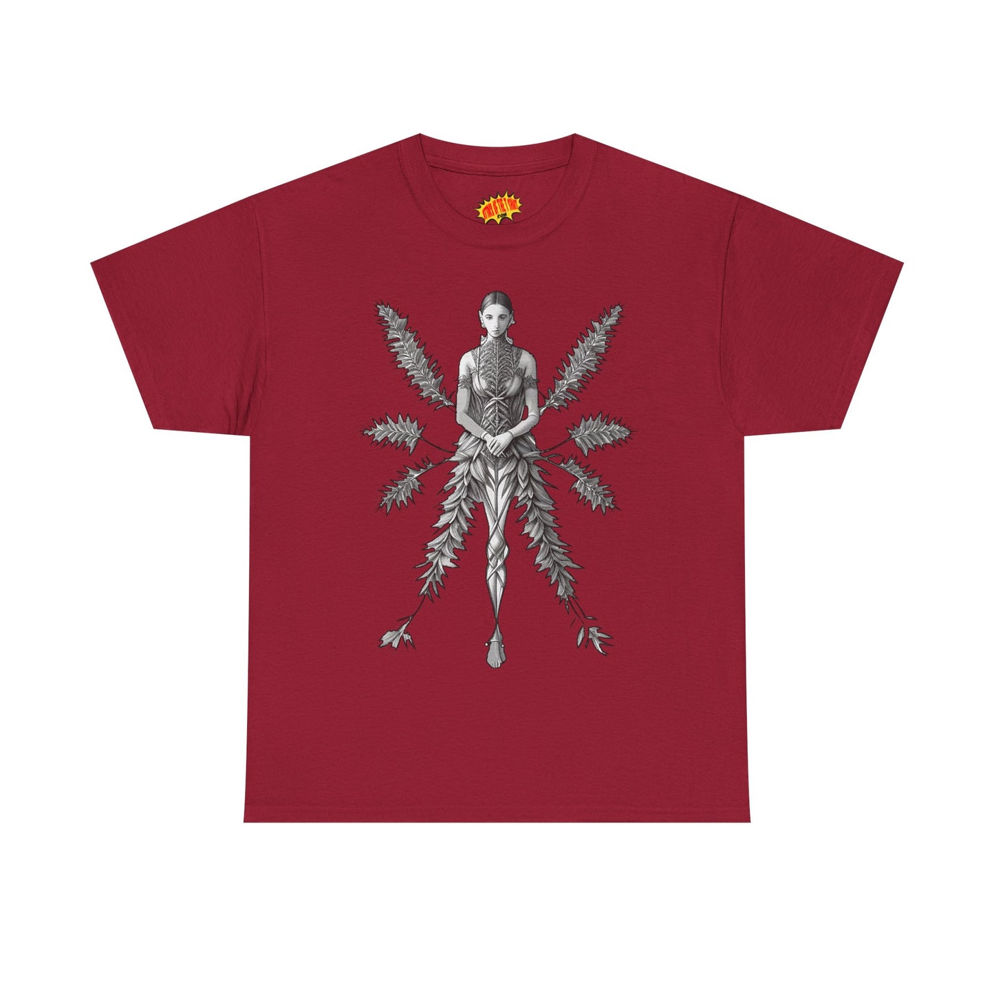 Plant Woman Abstract Tee Shirt *Multiple Colors*