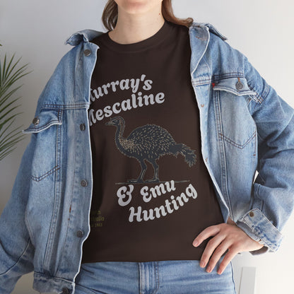 Murray's Mescaline & Emu Hunting Vintage Graphic T-Shirt S-3XL