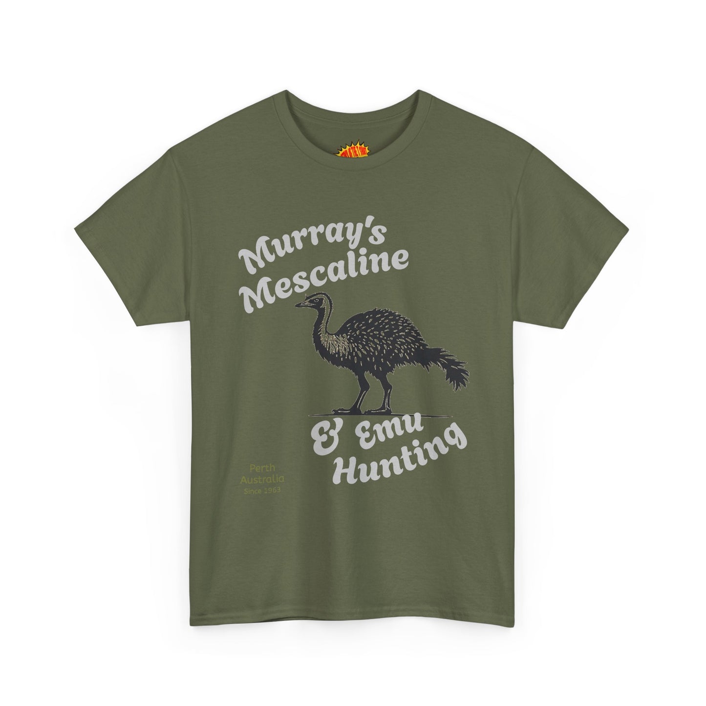 Murray's Mescaline & Emu Hunting Vintage Graphic T-Shirt S-3XL