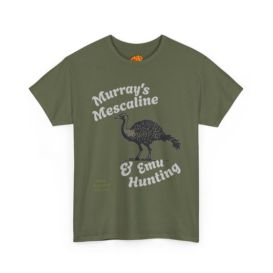 Murray's Mescaline & Emu Hunting Vintage Graphic T-Shirt S-3XL