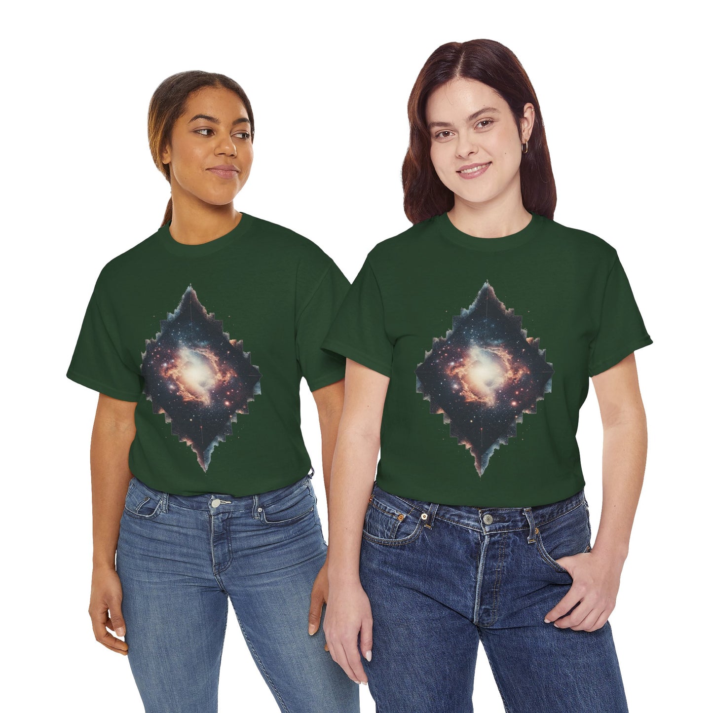 Diamond Nebula Graphic Space Art Tee Shirt *Multiple Colors*