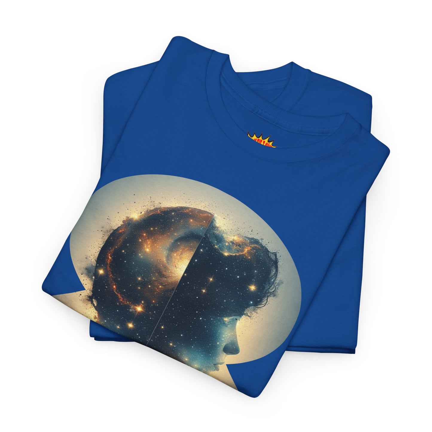 Cosmic Silhouette Galaxy Graphic Art Tee Shirt *Multiple Colors*