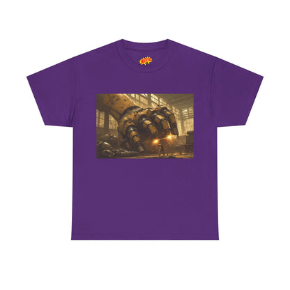 Anime Factory w/Welder & Mech Robot Hand T-Shirt