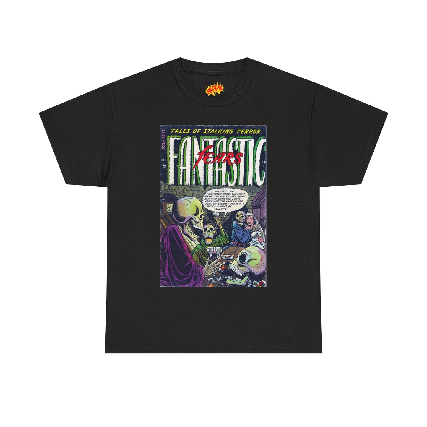 Fantastic Fears November Comic Tee Shirt *Multiple Colors*