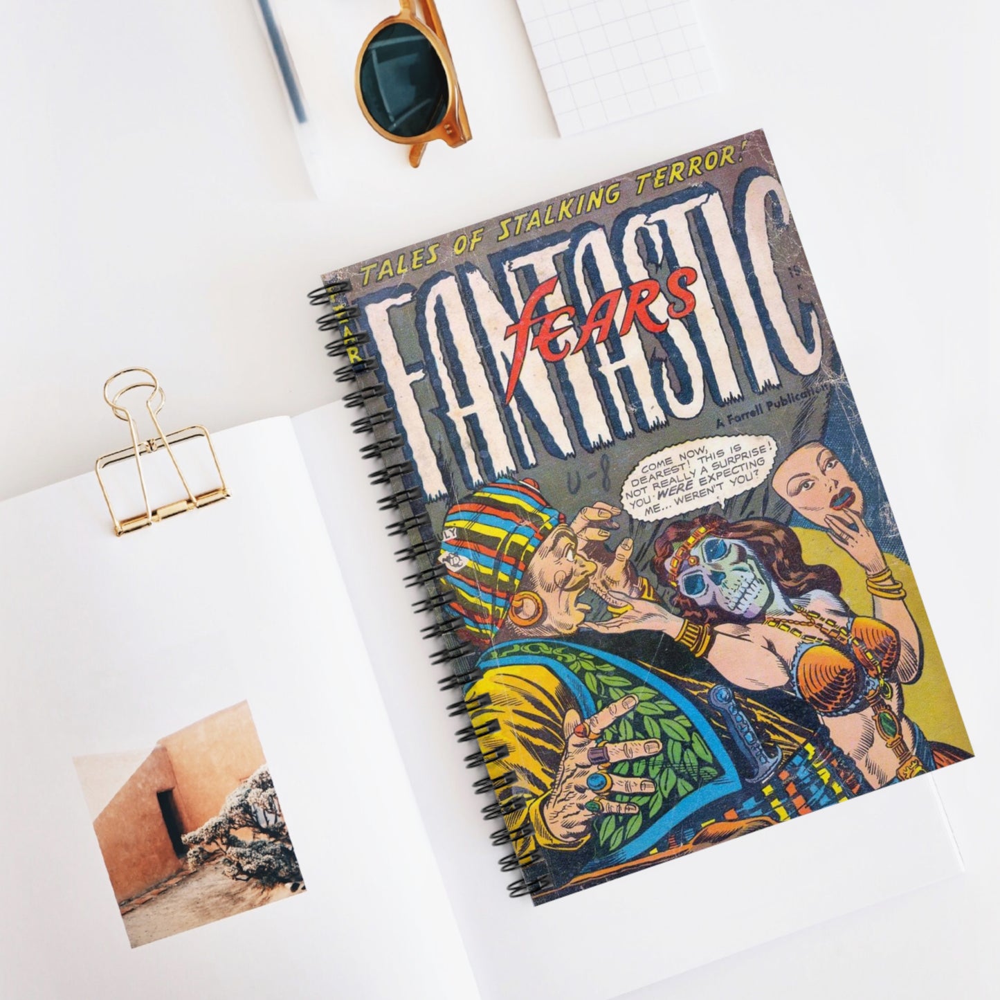 Fantastic Fears July Spiral Notebook