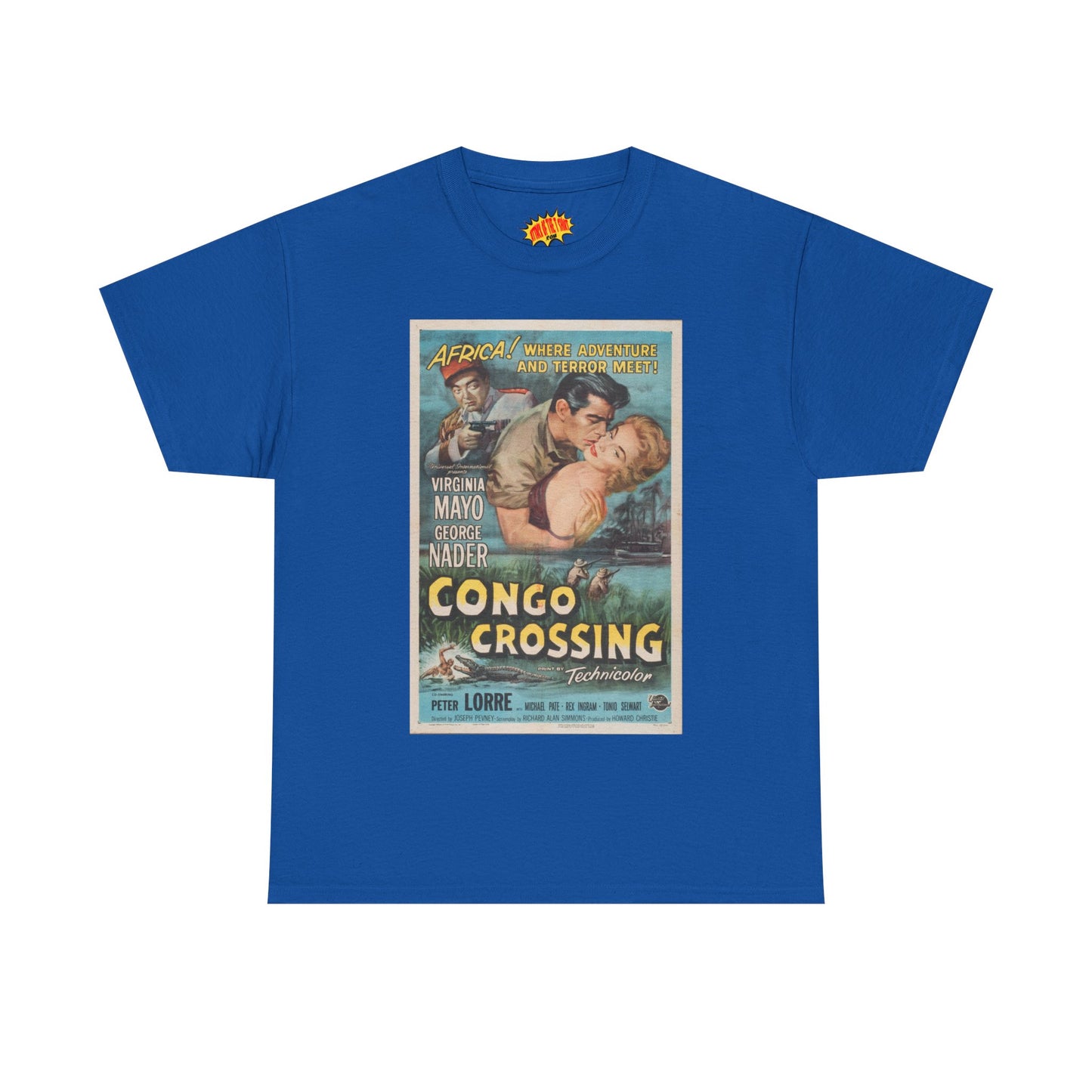 Congo Crossing Movie Poster T-Shirt *Multiple Colors*