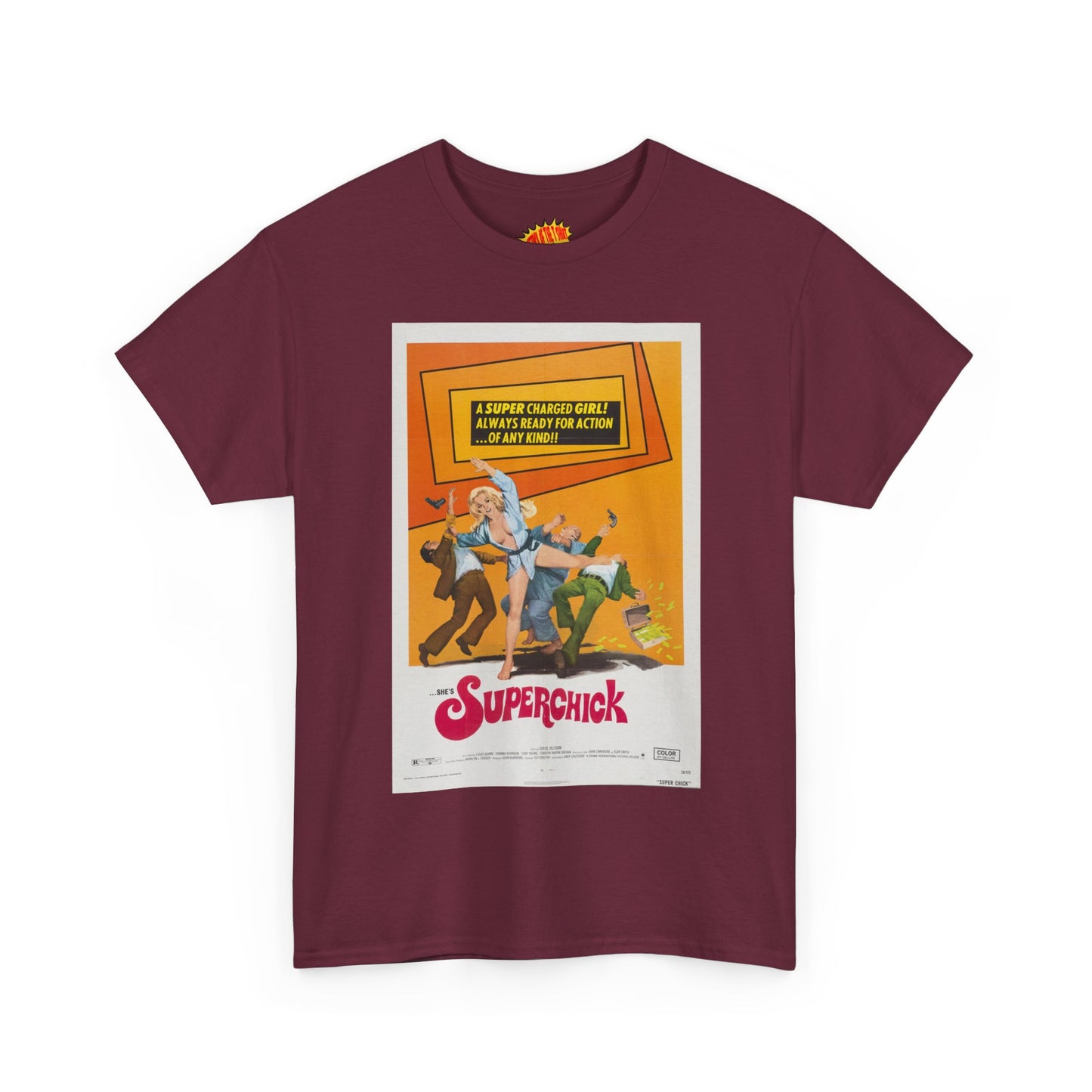 Superchick Movie Poster T-Shirt *Multiple Colors*