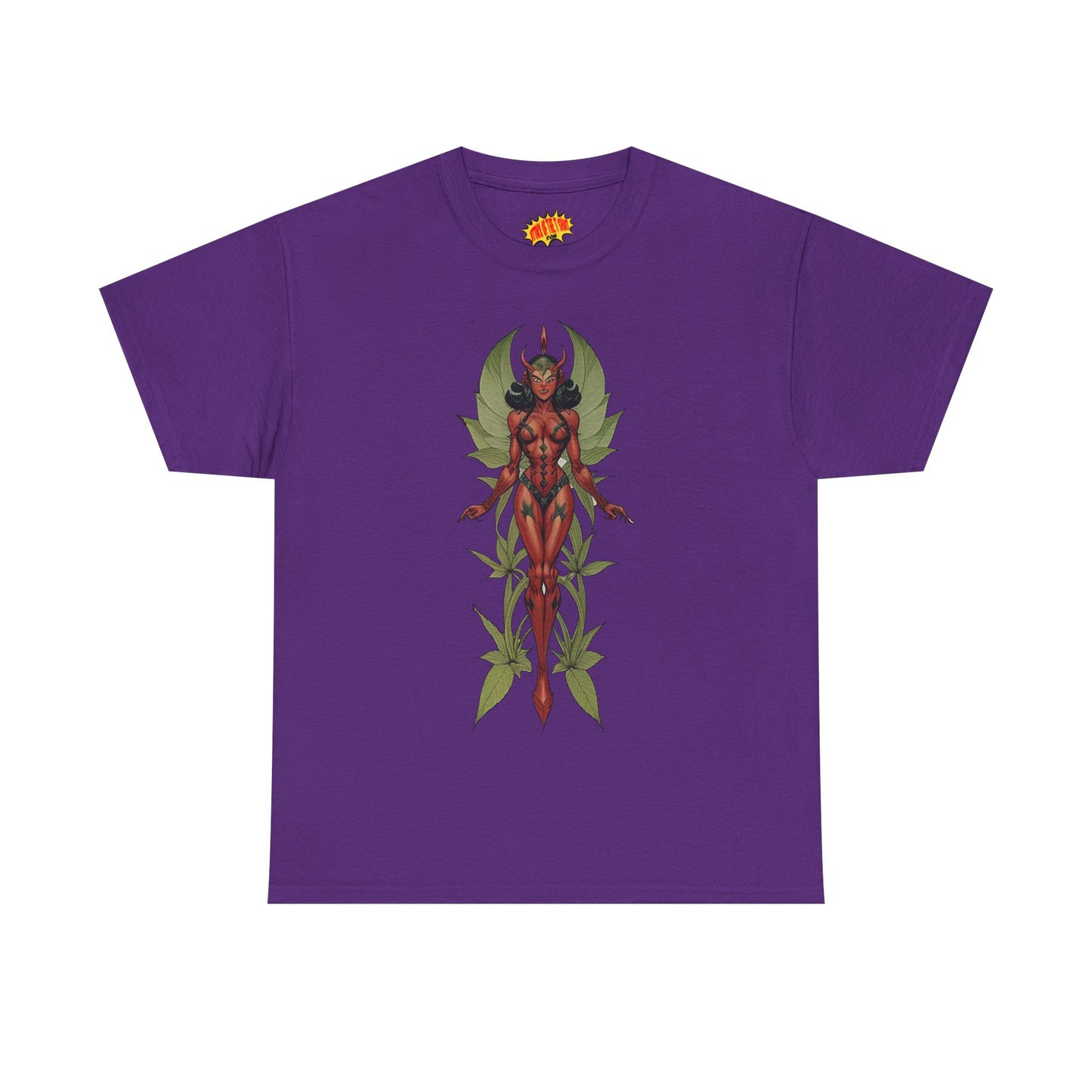 Flower Succubus Woman Fantasy Nature T-Shirt *Multiple Colors*