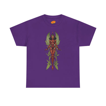 Flower Succubus Woman Fantasy Nature T-Shirt