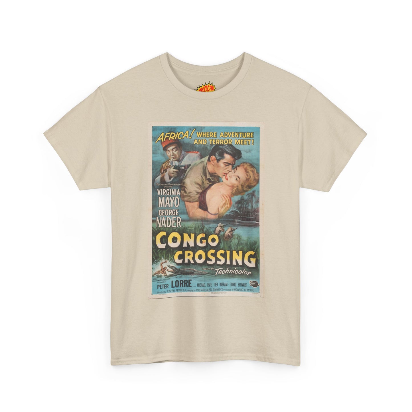 Congo Crossing Movie Poster T-Shirt *Multiple Colors*