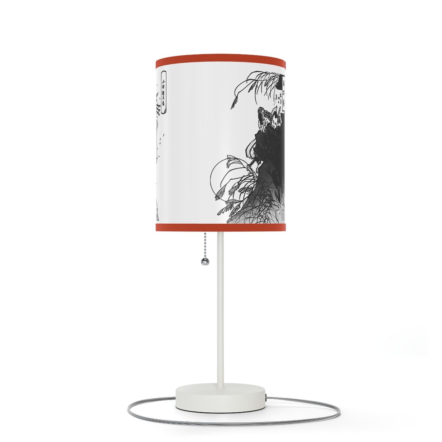 Japanese Woodcut Lamp