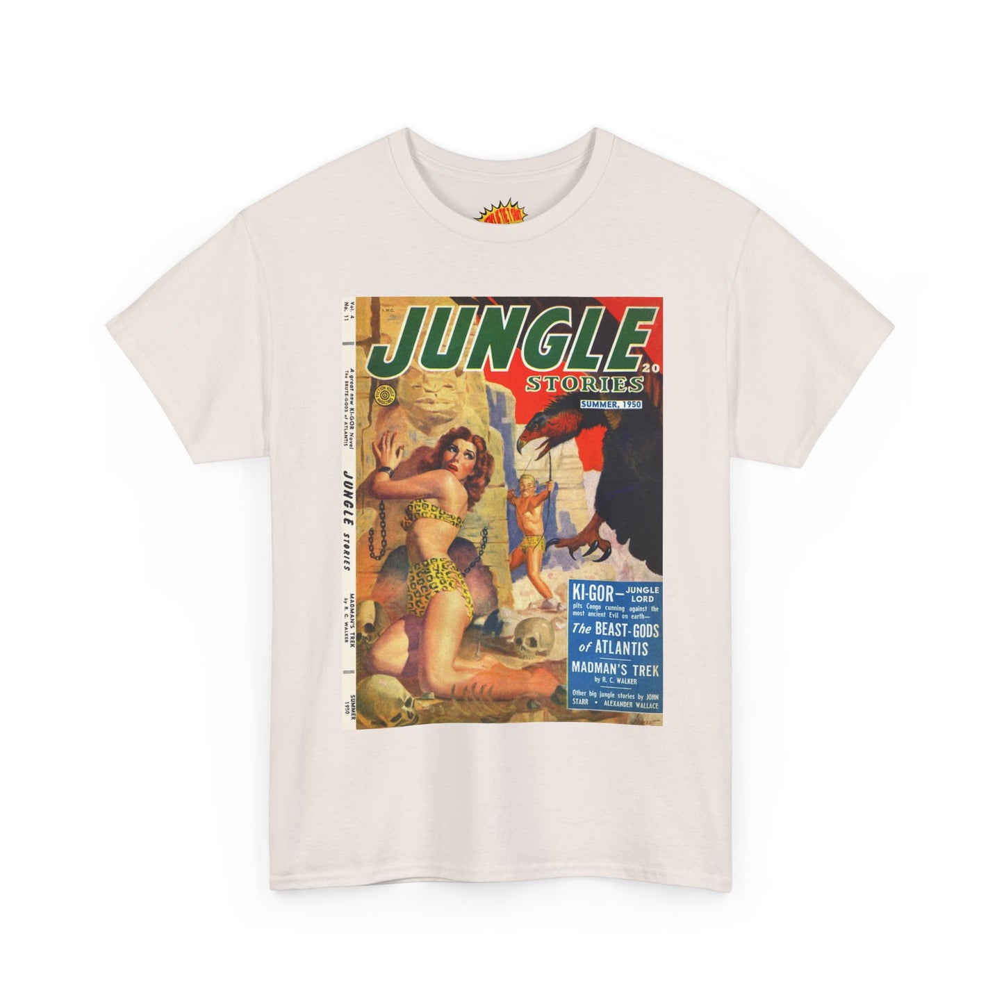 Jungle Stories Summer 1950 Comic Tee Shirt *Multiple Colors*