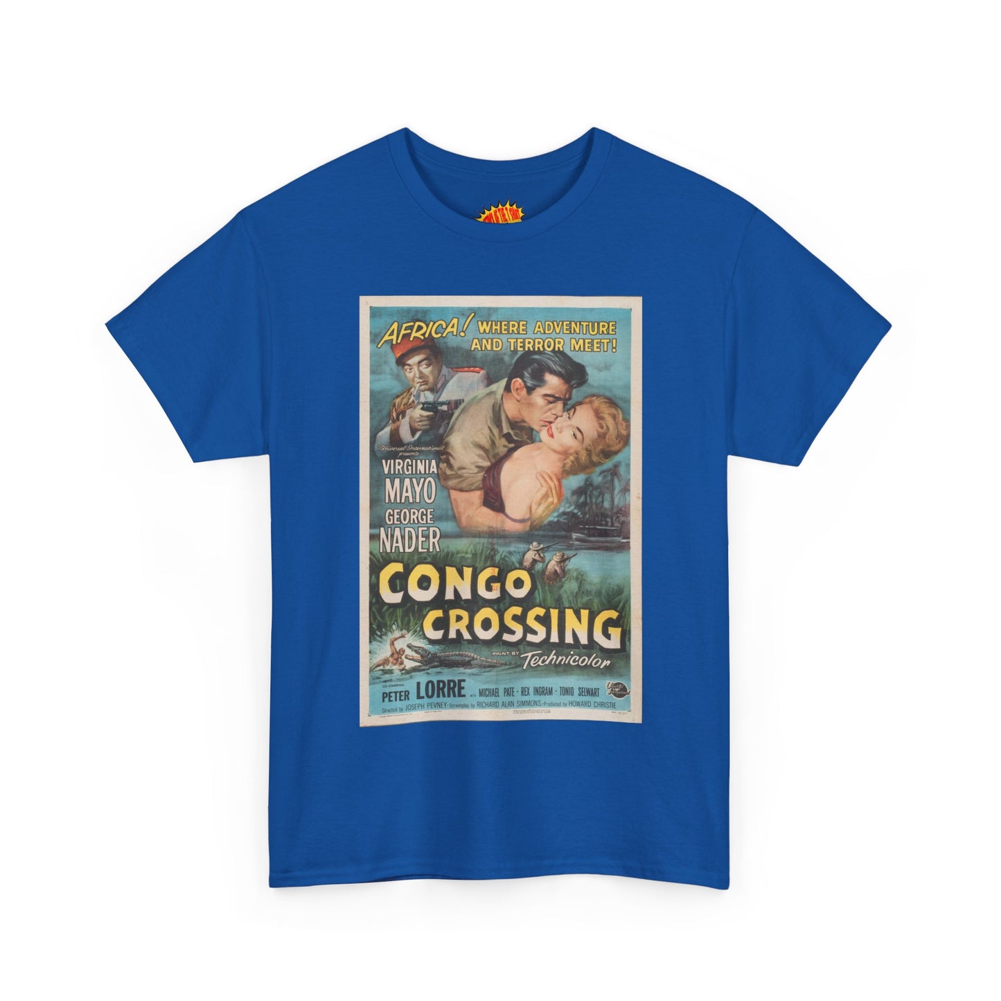 Congo Crossing Movie Poster T-Shirt *Multiple Colors*