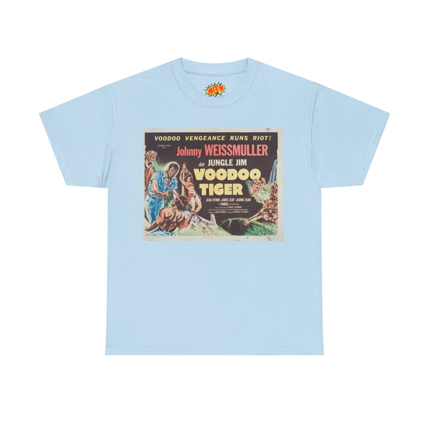 Voodoo Tiger Movie Poster T-Shirt *Multiple Colors*