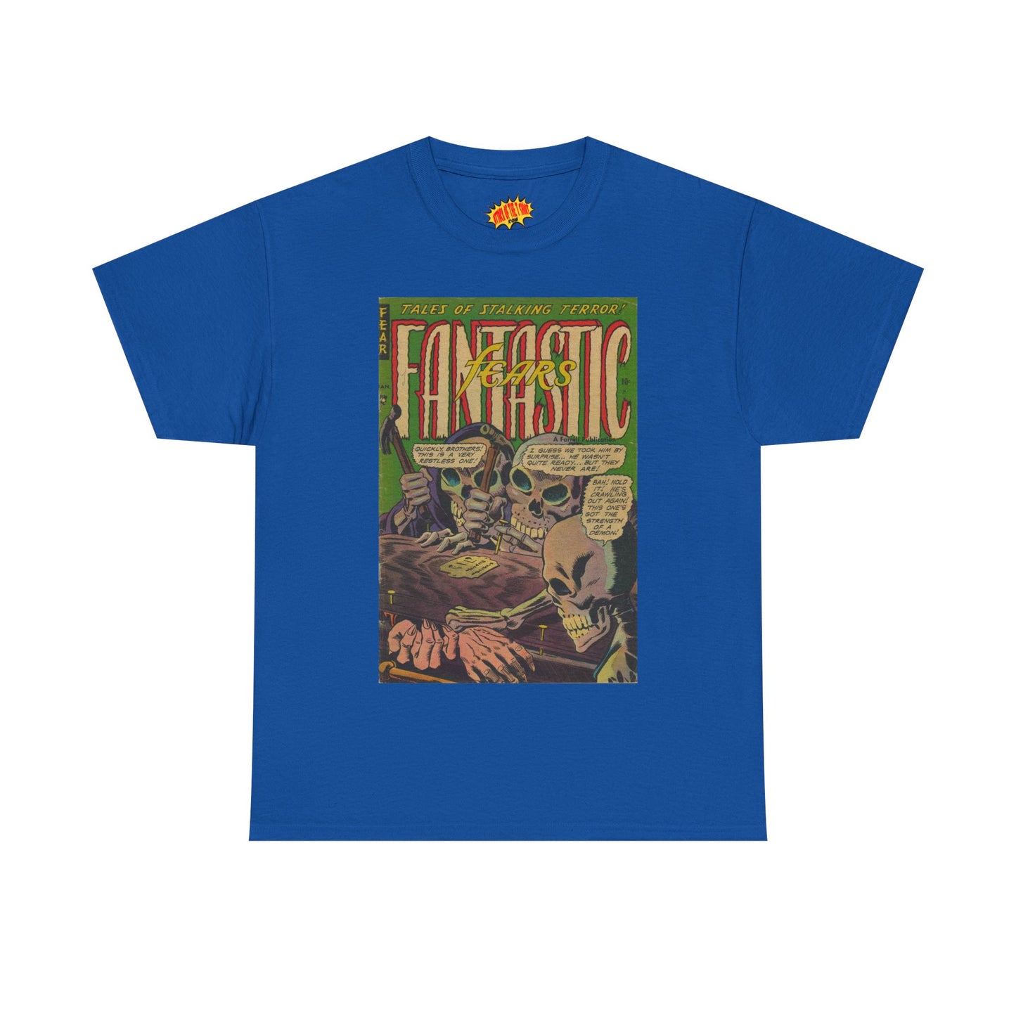 Fantastic Fears January Comic Tee Shirt *Multiple Colors*