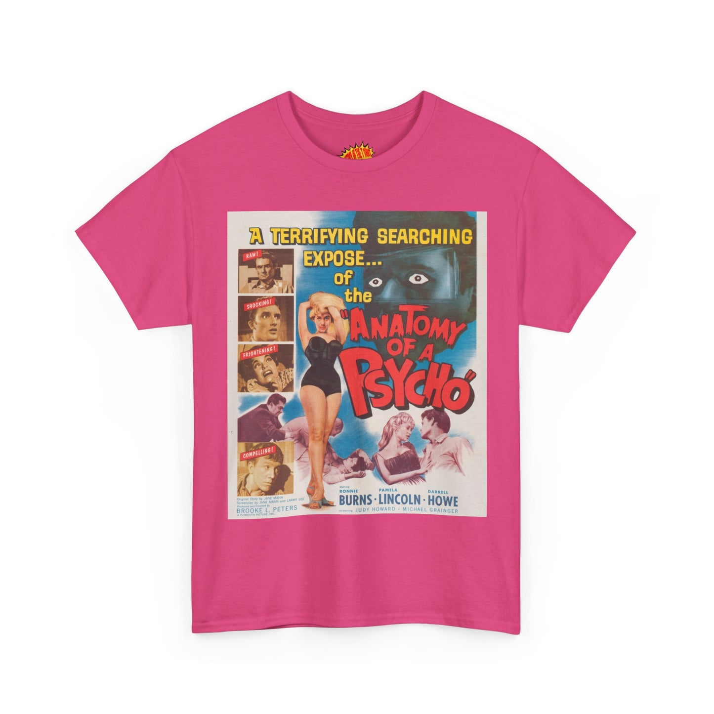 Anatomy of a Psycho Movie Poster T-Shirt *Multiple Colors*