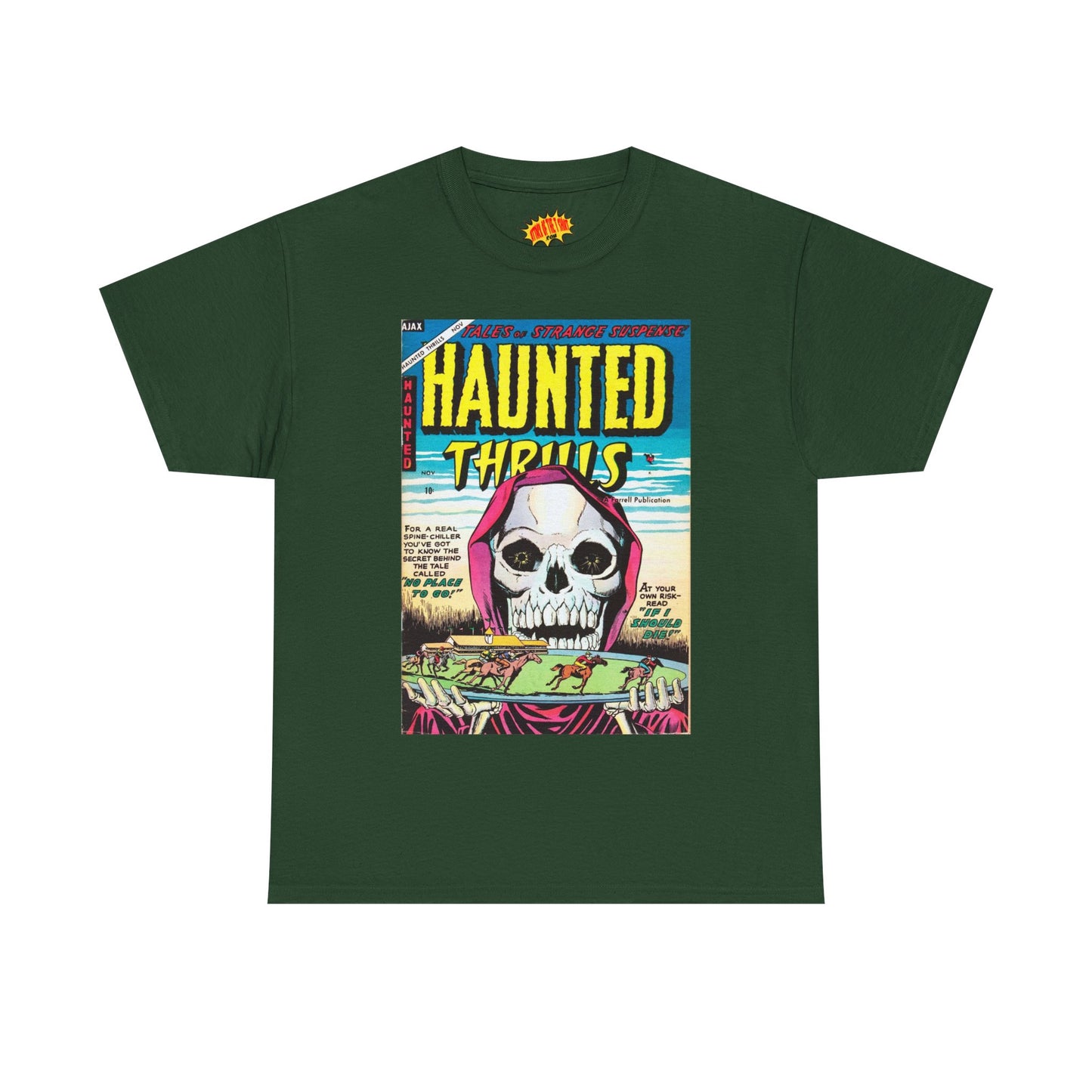 Haunted Thrills November Comic Tee Shirt *Multiple Colors*
