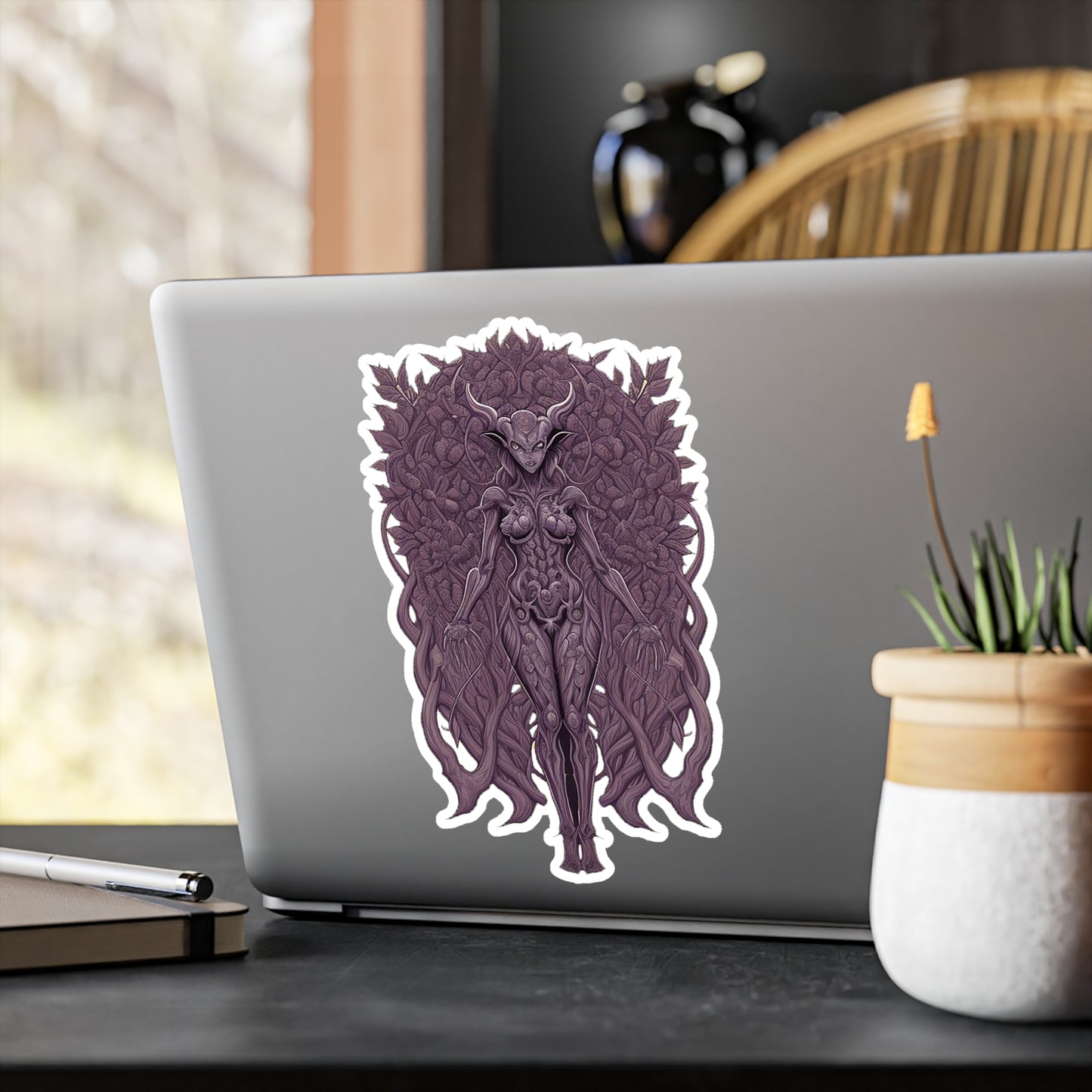 Succubus Dryad Durable Vinyl Decal Sticker
