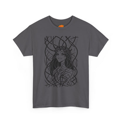 Thorny Vine Dryad Woman Fantasy Nature T-Shirt