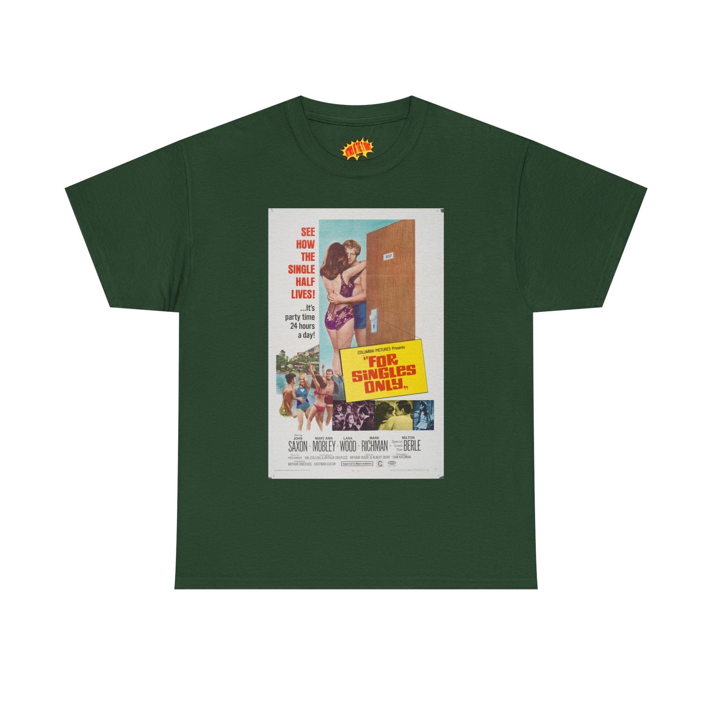 For Singles Only Movie Poster T-Shirt *Multiple Colors*