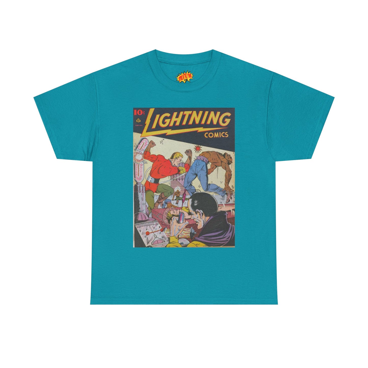 Lightning Comics February Comic Tee Shirt *Multiple Colors*