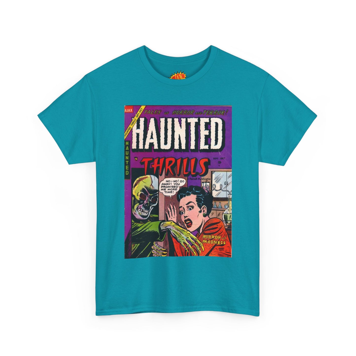 Haunted Thrills September - October Comic Tee Shirt *Multiple Colors*