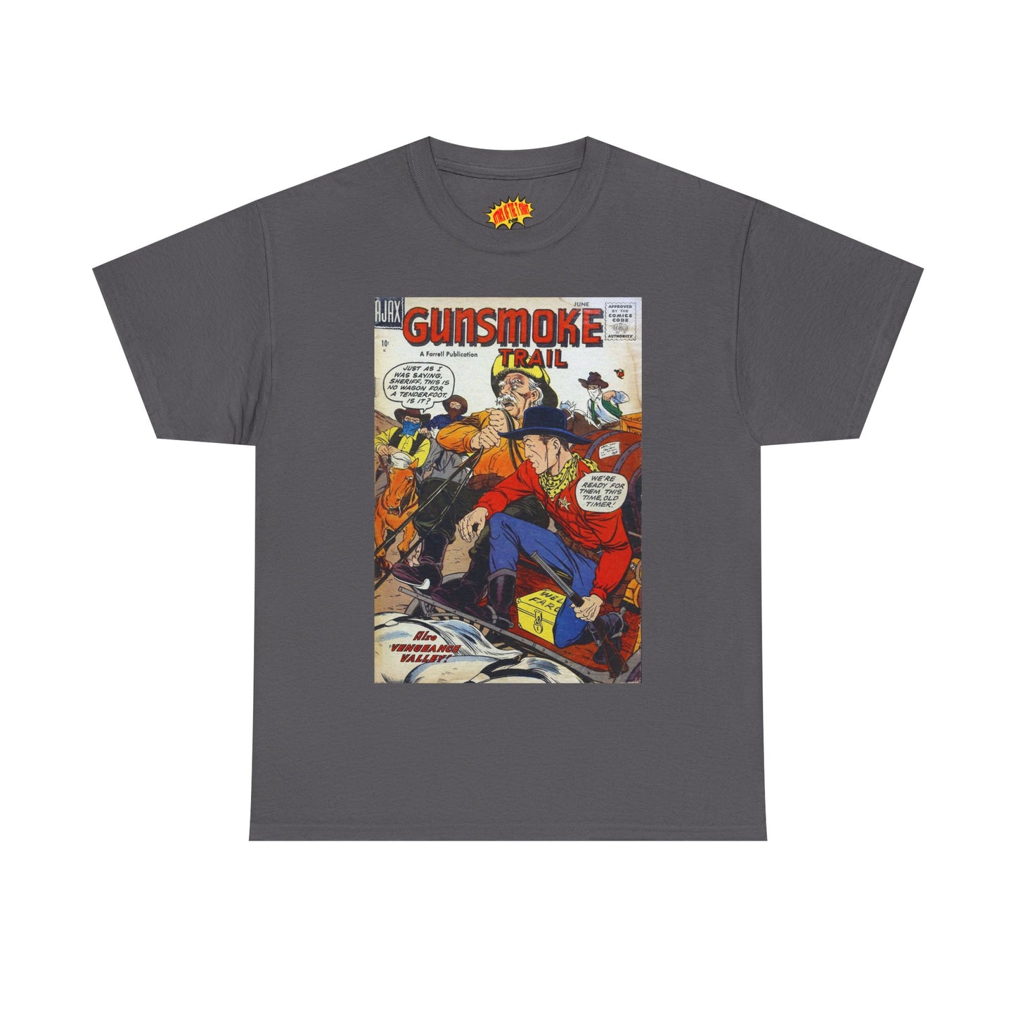 Gunsmoke Trail June Comic Tee Shirt *Multiple Colors*