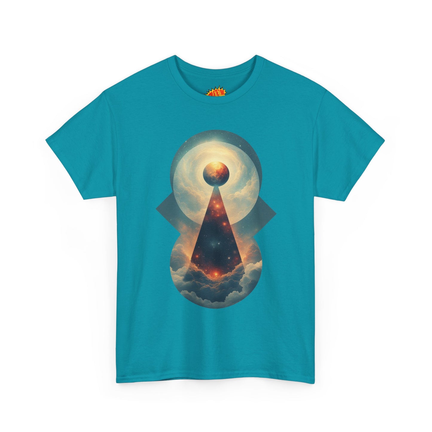 Geometric Galaxy Graphic Space Art Tee Shirt *Multiple Colors*