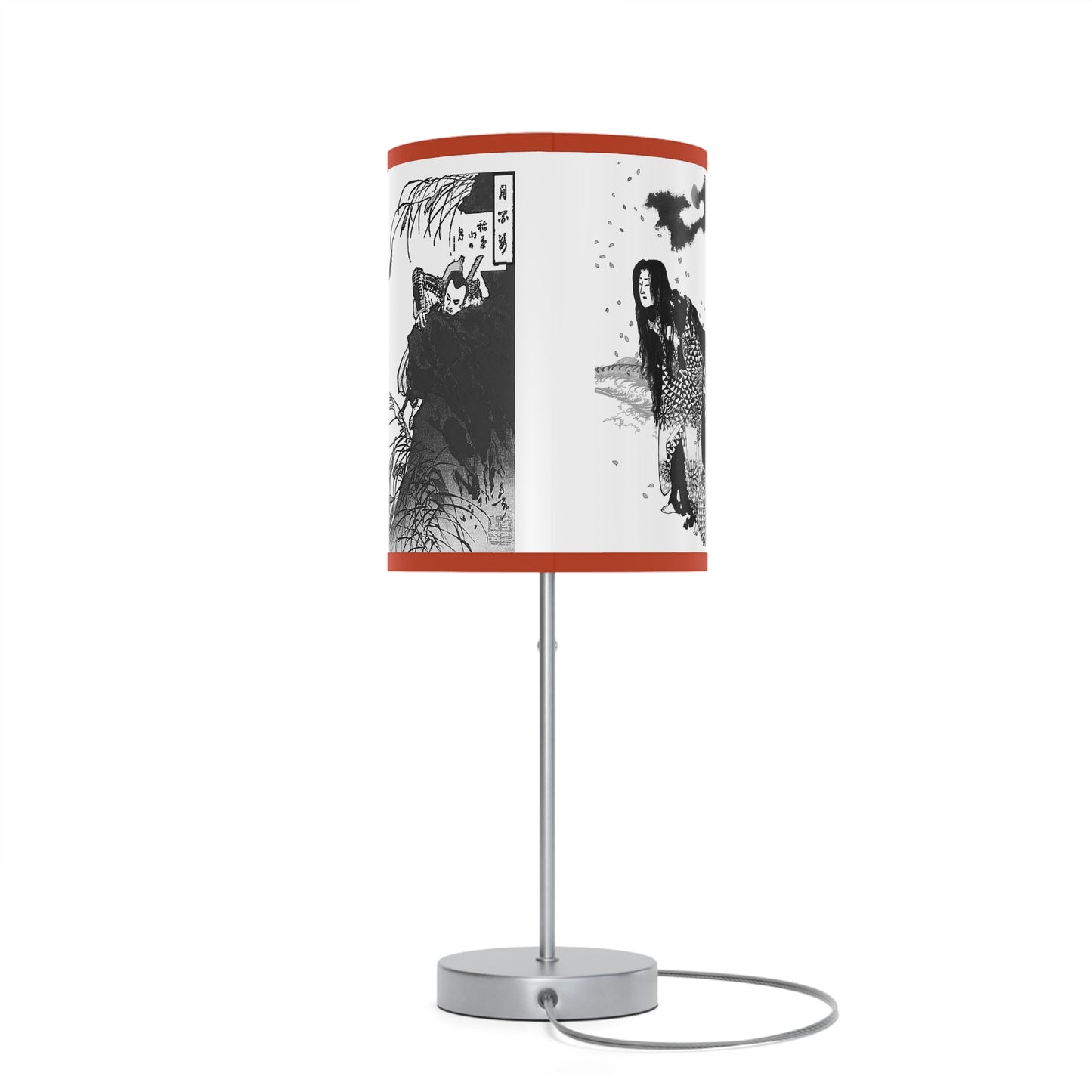 Japanese Woodcut Lamp
