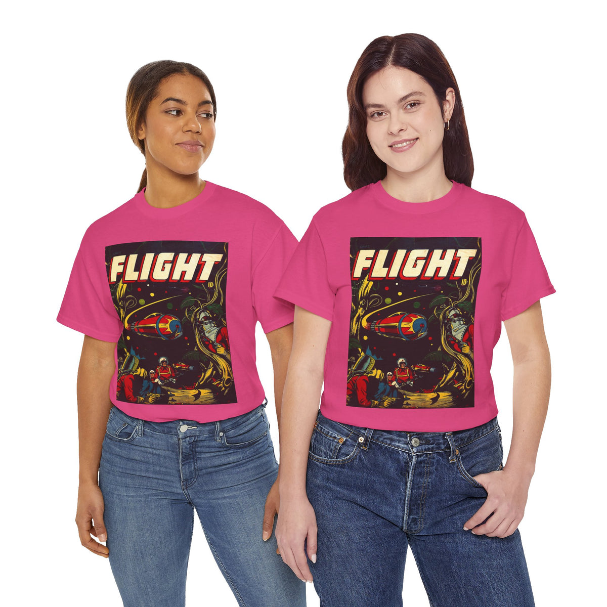 Captain Flight Comic Book Tee Shirt