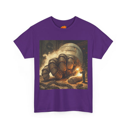 Anime Factory Welder w/Robot Mech Hand T-Shirt