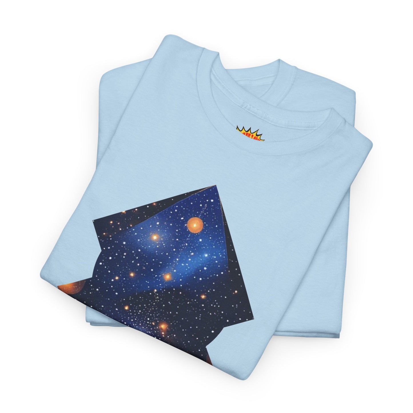 Geometric Shaped Galaxy Graphic Space Art Tee Shirt *Multiple Colors*