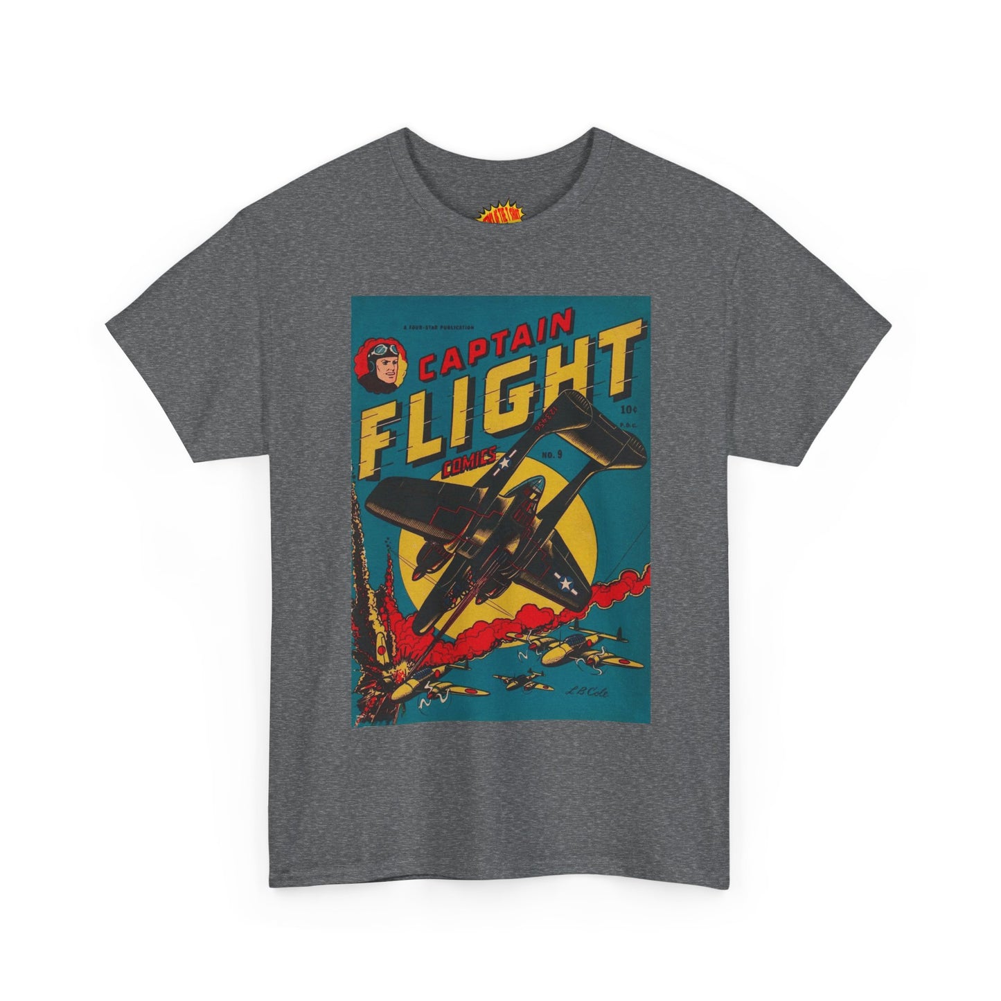 Captain Flight No. 9 Comic Tee Shirt *Multiple Colors*