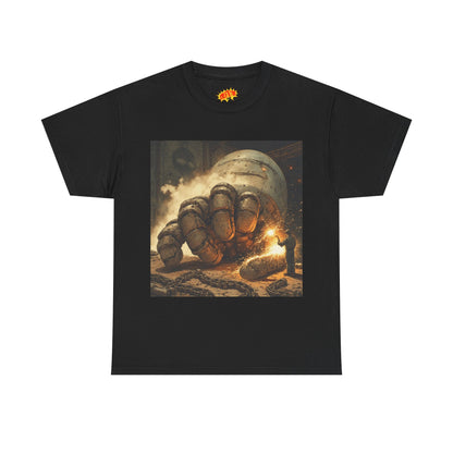 Anime Factory Welder w/Robot Mech Hand T-Shirt
