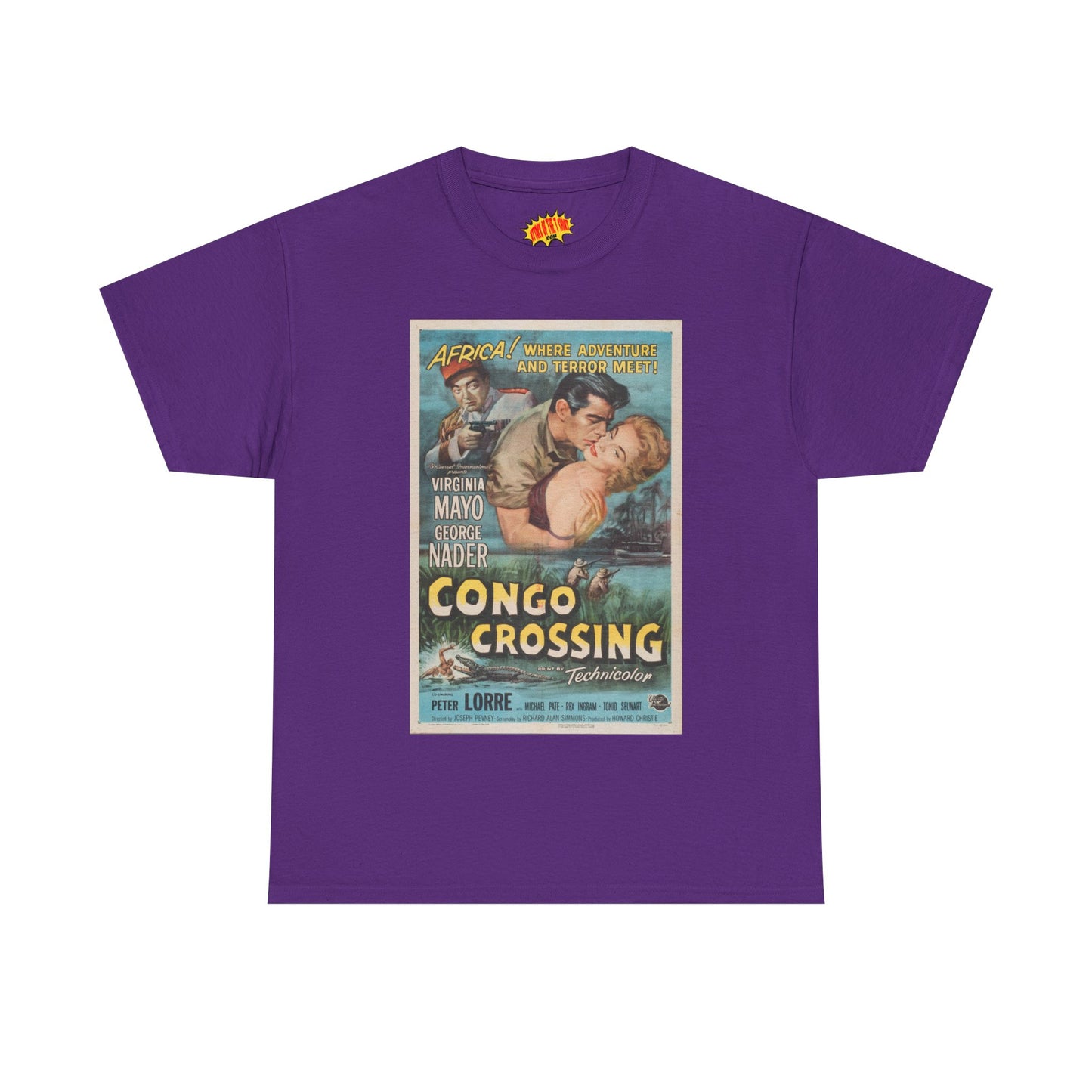 Congo Crossing Movie Poster T-Shirt *Multiple Colors*
