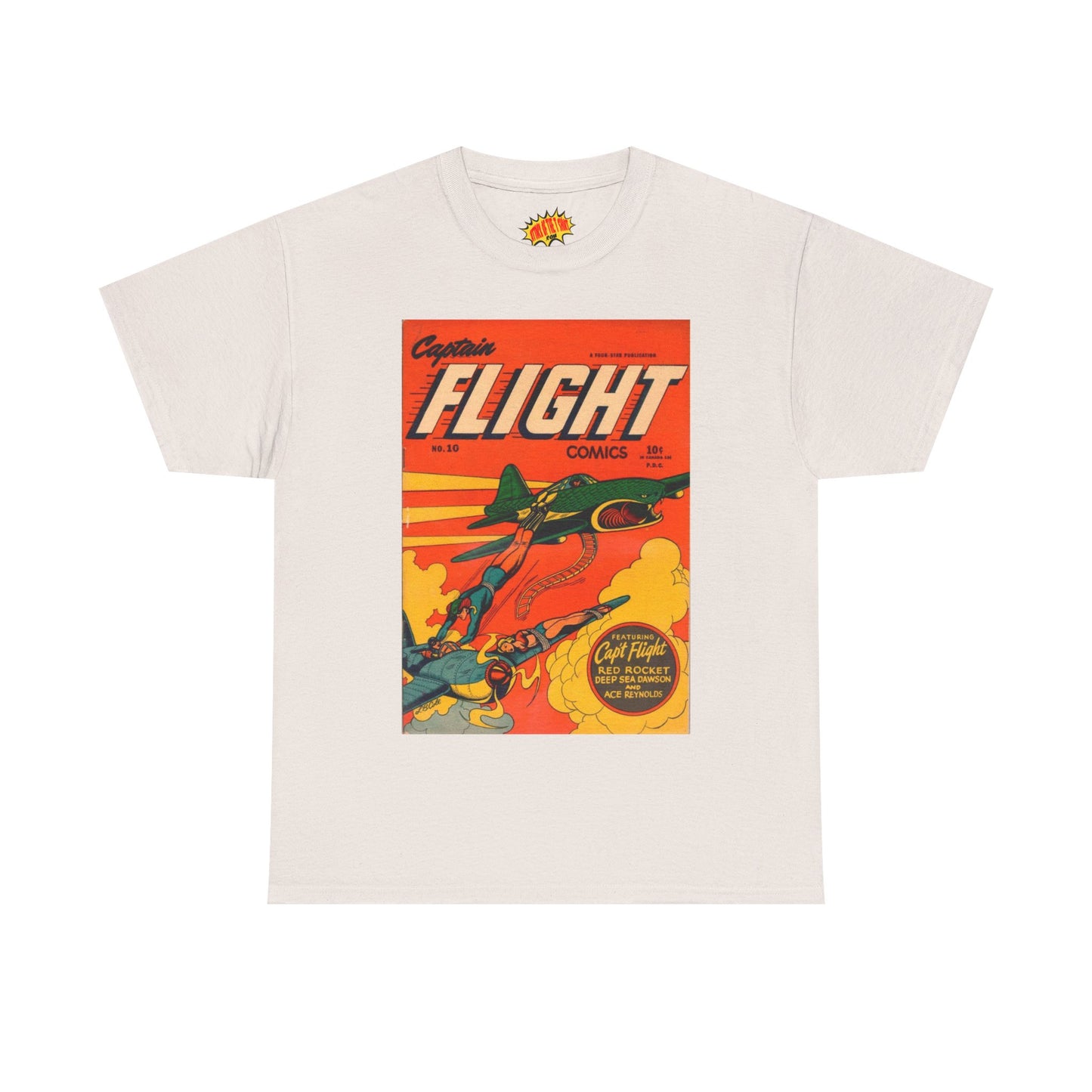 Captain Flight No. 10 Comic Tee Shirt *Multiple Colors*