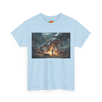Anime Mech Factory w/Welder & Robot Hand T-Shirt