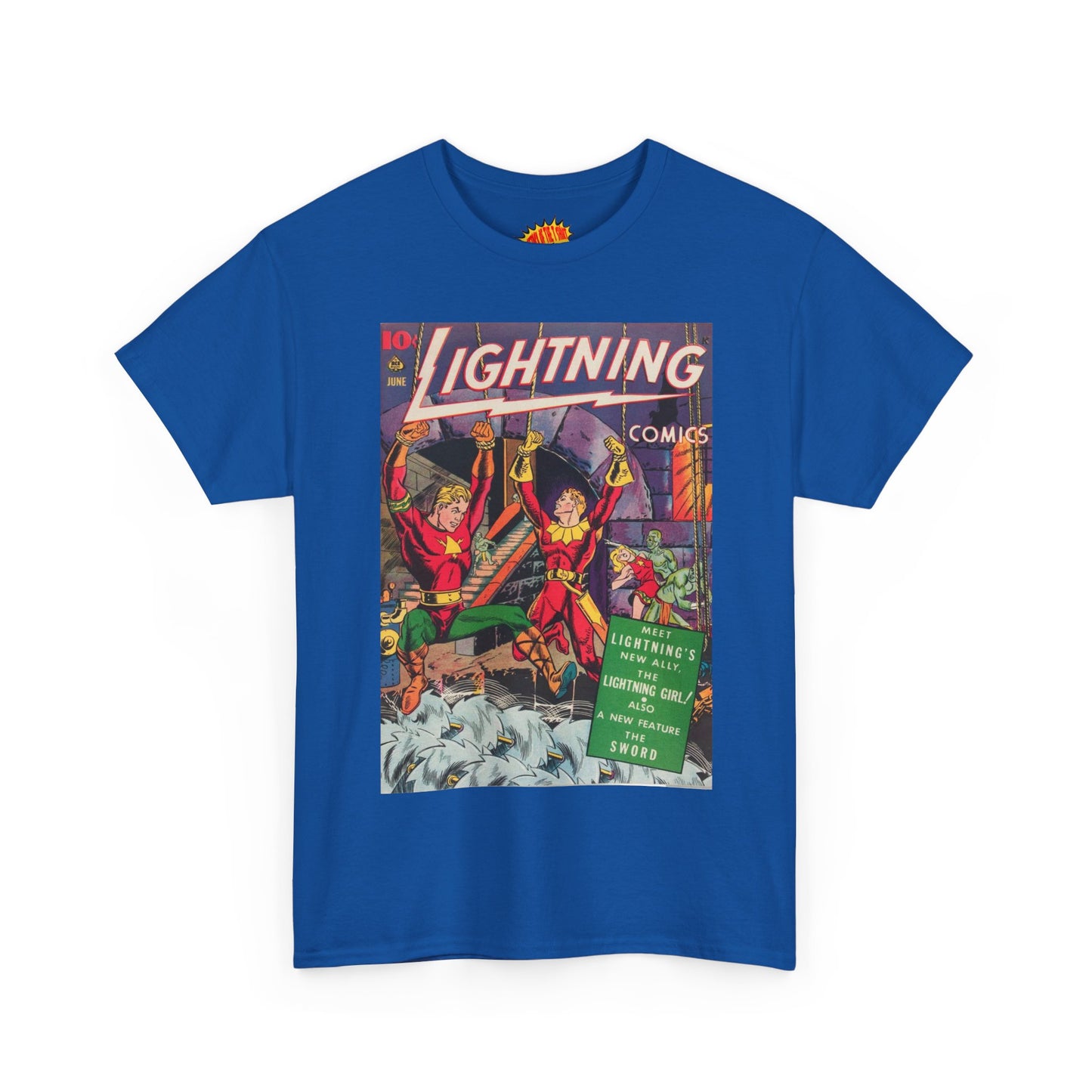 Lightning Comics June Comic Tee Shirt *Multiple Colors*