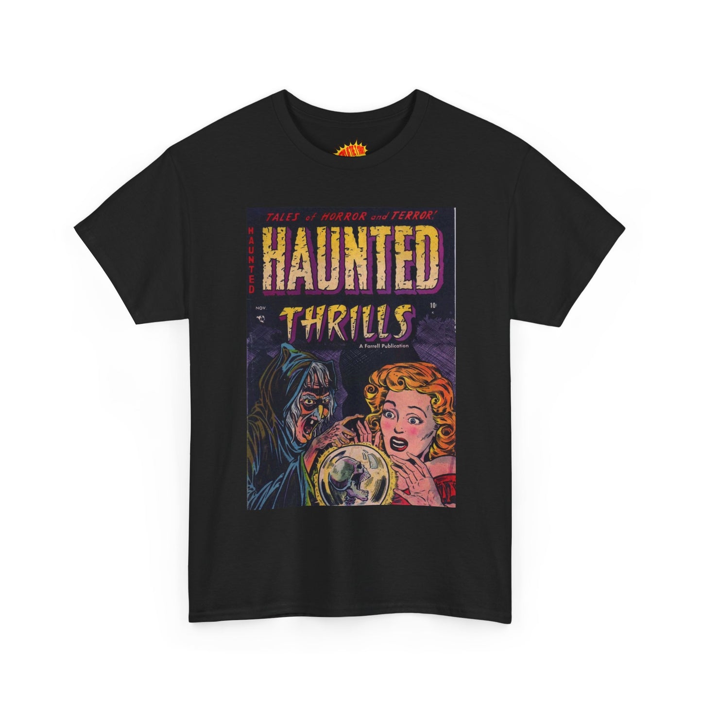 Haunted Thrills November Comic Tee Shirt *Multiple Colors*
