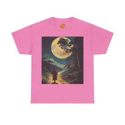 Travelling Samurai w/Full Moon Geisha T-Shirt