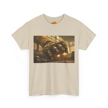 Anime Factory w/Welder & Mech Robot Hand T-Shirt