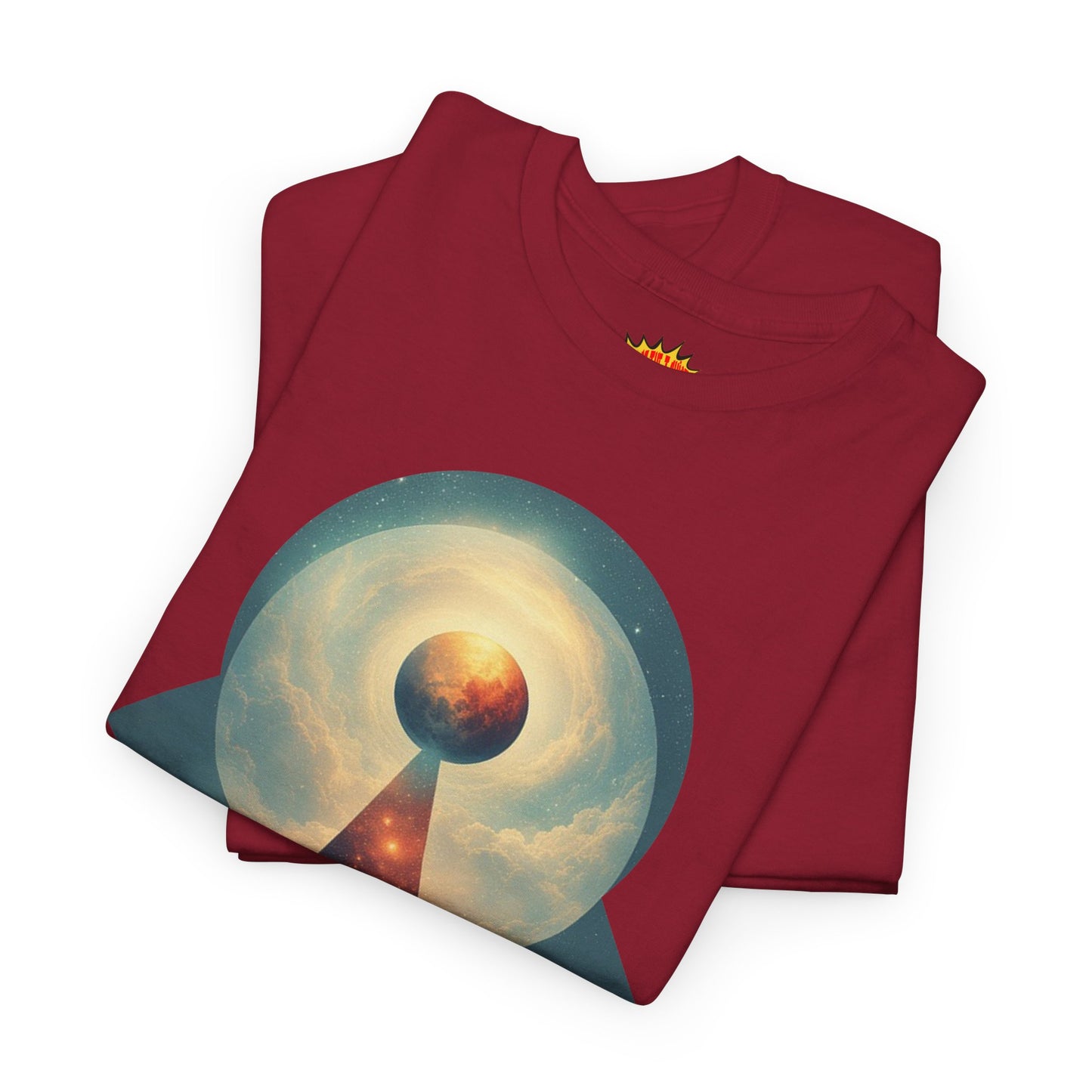 Geometric Galaxy Graphic Space Art Tee Shirt *Multiple Colors*